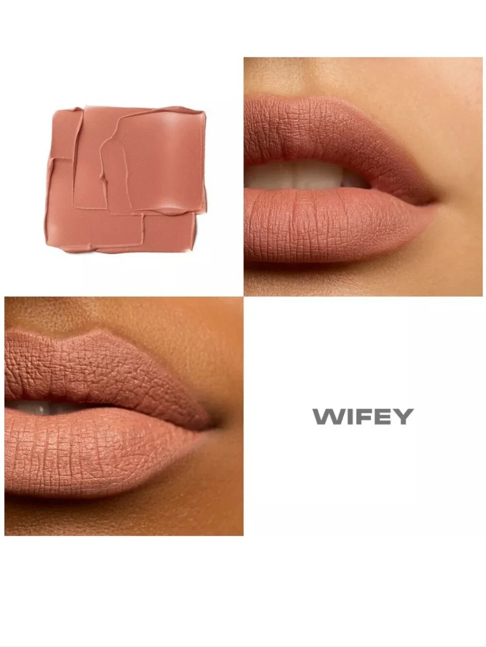 Morphe Soulmatte Velvet Lip Mousse Shade: Wifey ✨ (cool-toned nude) 🆕